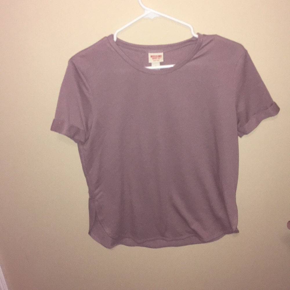 Mauve tee shirt